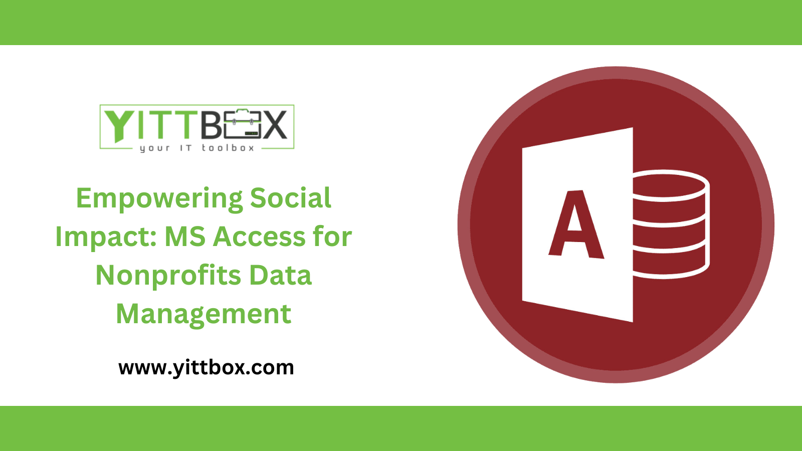 Empowering Social Impact: MS Access for Nonprofits Data Management